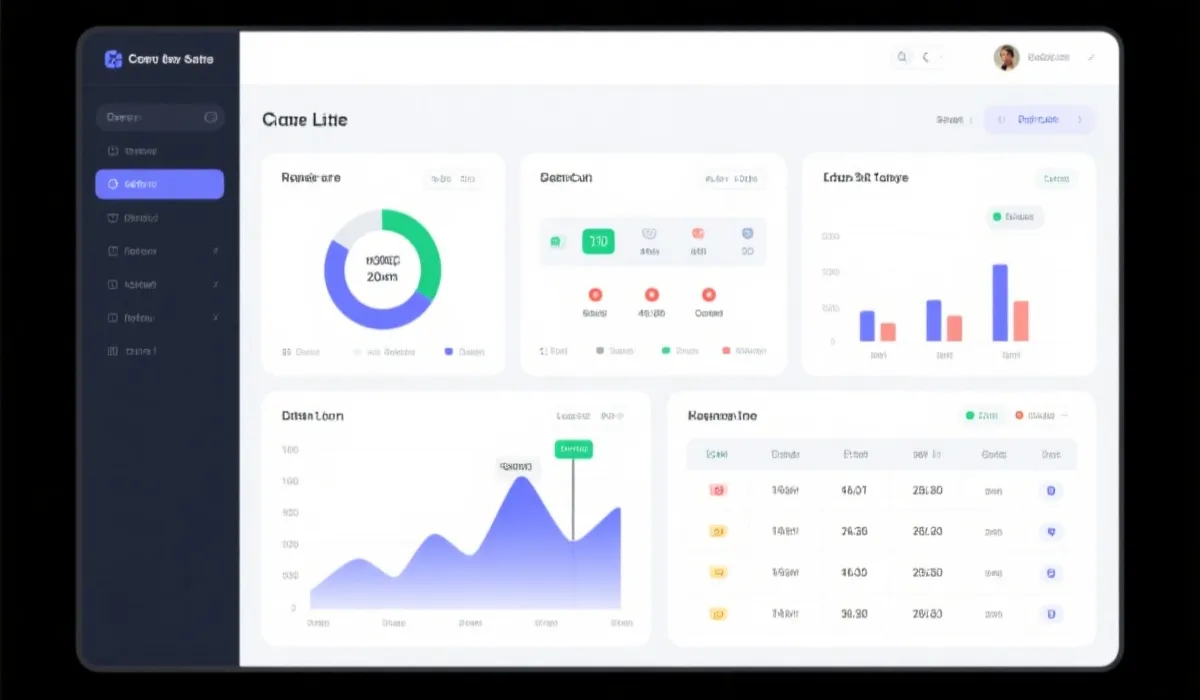 数据分析与开奖面板示意图